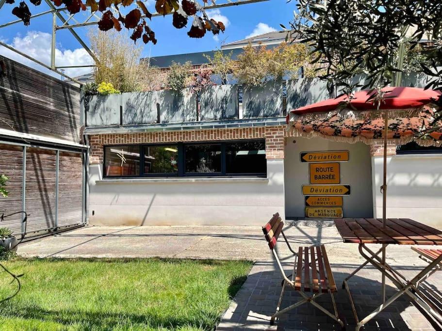 Rare ! Loft Atypique Centre-Ville Parking Jardin Reims Exterior photo