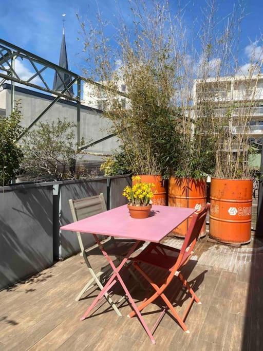 Rare ! Loft Atypique Centre-Ville Parking Jardin Reims Exterior photo