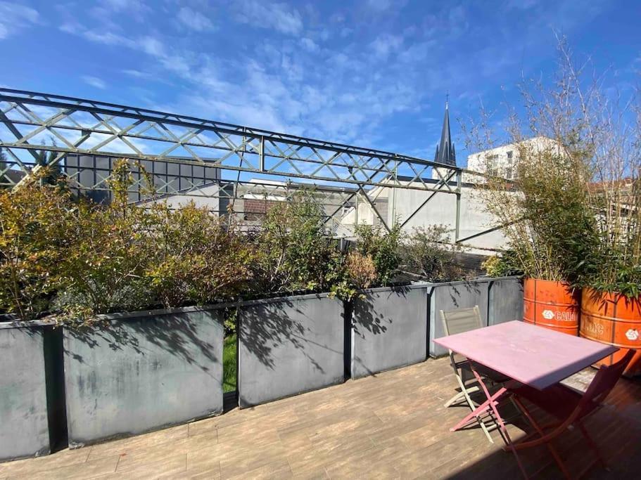 Rare ! Loft Atypique Centre-Ville Parking Jardin Reims Exterior photo